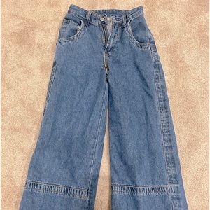 SHEIN 90’s baggy skater girl medium wash jeans